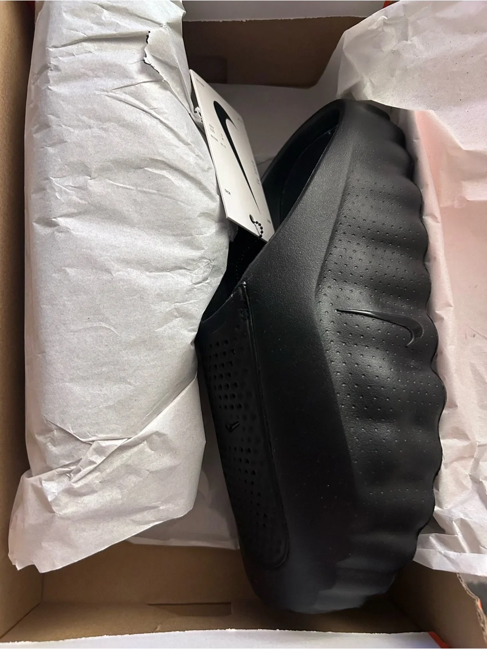 Nike Black Men’s Slip-On Foam Slides